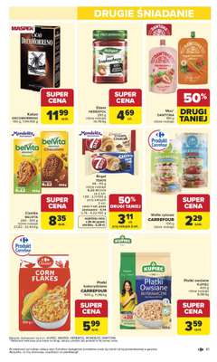 Carrefour - gazetka promocyjna Gazetka Carrefour od poniedziałku od poniedziałku 13.04 do soboty 18.04 - strona 43