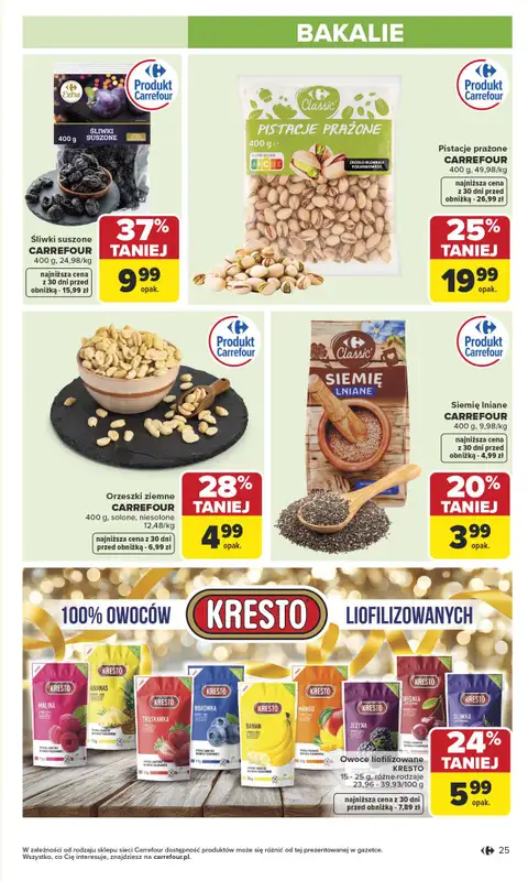 Carrefour - gazetka promocyjna Gazetka Carrefour od poniedziałku od poniedziałku 13.04 do soboty 18.04 - strona 27