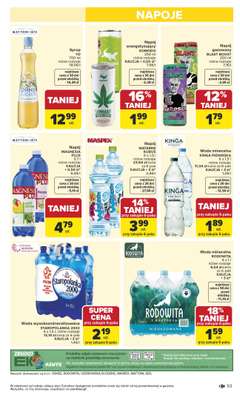 Carrefour - gazetka promocyjna Gazetka Carrefour od poniedziałku od poniedziałku 13.04 do soboty 18.04 - strona 55
