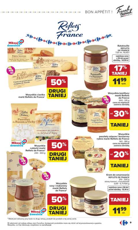Carrefour - gazetka promocyjna Gazetka French Touch od poniedziałku 13.04 do niedzieli 26.04 - strona 9