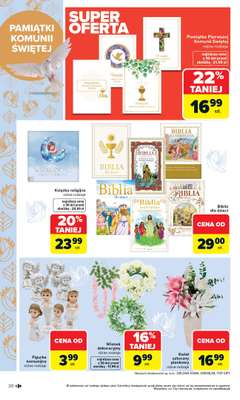 Carrefour - gazetka promocyjna Gazetka Łap super okazje od poniedziałku od poniedziałku 13.04 do niedzieli 26.04 - strona 20