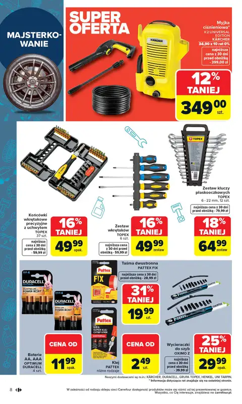 Carrefour - gazetka promocyjna Gazetka Łap super okazje od poniedziałku od poniedziałku 13.04 do niedzieli 26.04 - strona 8