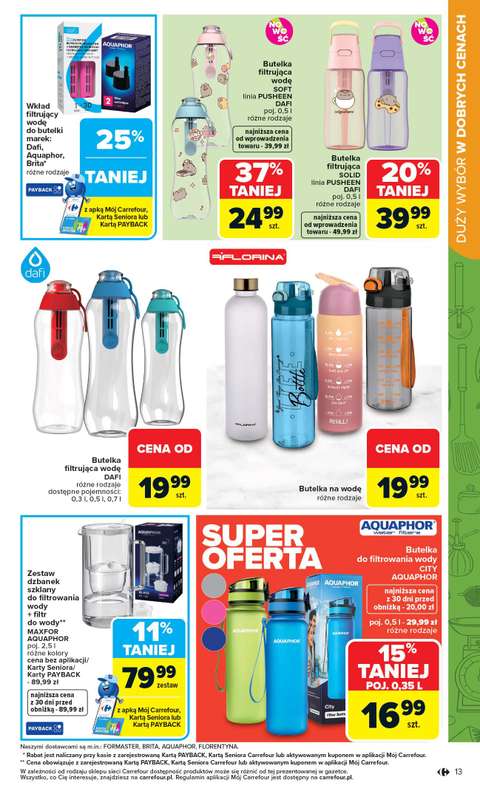 Carrefour - gazetka promocyjna Gazetka Łap super okazje od poniedziałku od poniedziałku 13.04 do niedzieli 26.04 - strona 13