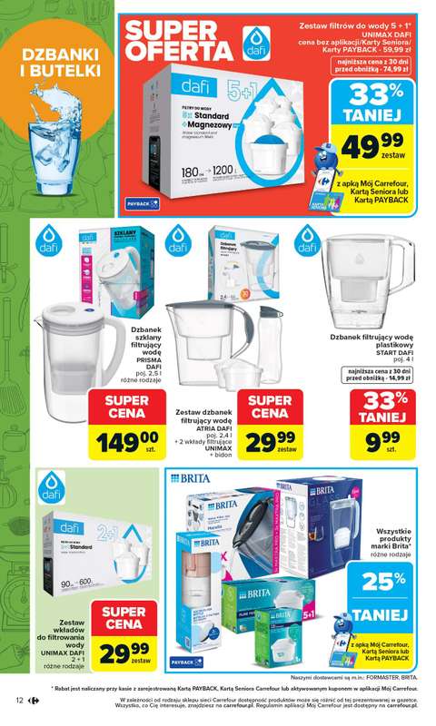 Carrefour - gazetka promocyjna Gazetka Łap super okazje od poniedziałku od poniedziałku 13.04 do niedzieli 26.04 - strona 12