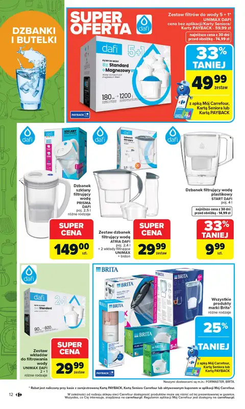 Carrefour - gazetka promocyjna Gazetka Łap super okazje od poniedziałku od poniedziałku 13.04 do niedzieli 26.04 - strona 12