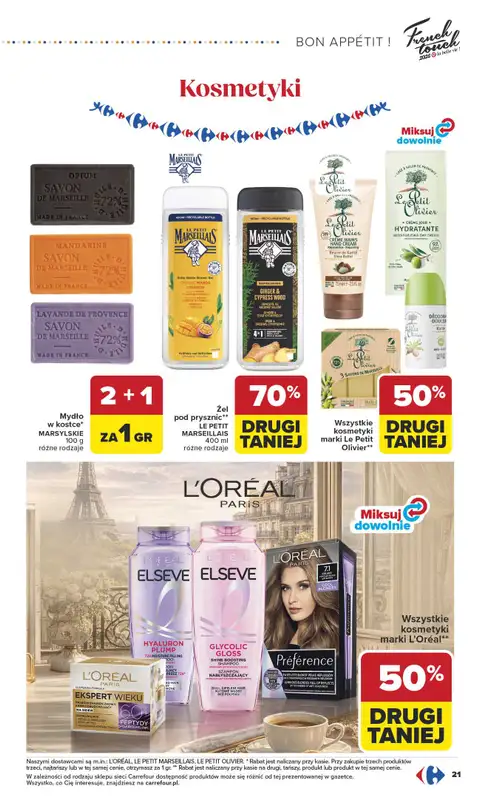 Carrefour Market - gazetka promocyjna Gazetka Carrefour Market od poniedziałku od poniedziałku 13.04 do soboty 18.04 - strona 23