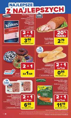 Carrefour Market - gazetka promocyjna Gazetka Carrefour Market od poniedziałku od poniedziałku 13.04 do soboty 18.04 - strona 4