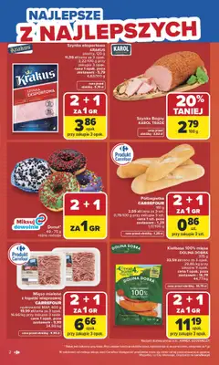Carrefour Market - gazetka promocyjna Gazetka Carrefour Market od poniedziałku od poniedziałku 13.04 do soboty 18.04 - strona 4