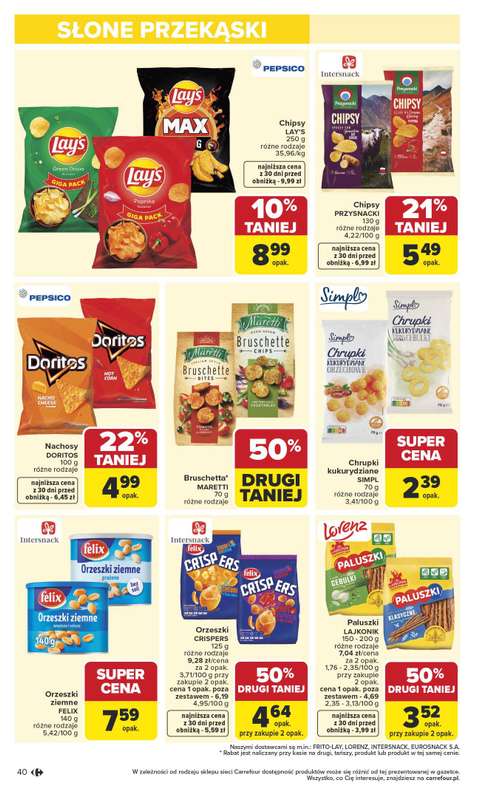 Carrefour Market - gazetka promocyjna Gazetka Carrefour Market od poniedziałku od poniedziałku 13.04 do soboty 18.04 - strona 42