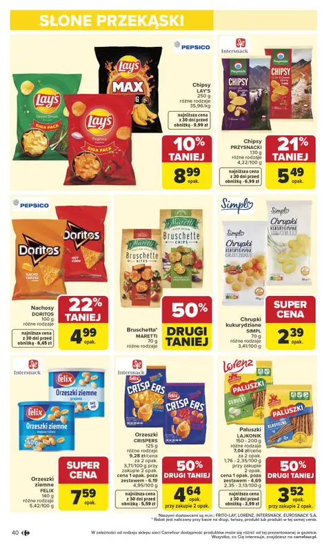Carrefour Market - gazetka promocyjna Gazetka Carrefour Market od poniedziałku od poniedziałku 13.04 do soboty 18.04 - strona 42