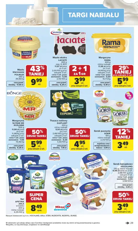 Carrefour Market - gazetka promocyjna Gazetka Carrefour Market od poniedziałku od poniedziałku 13.04 do soboty 18.04 - strona 31