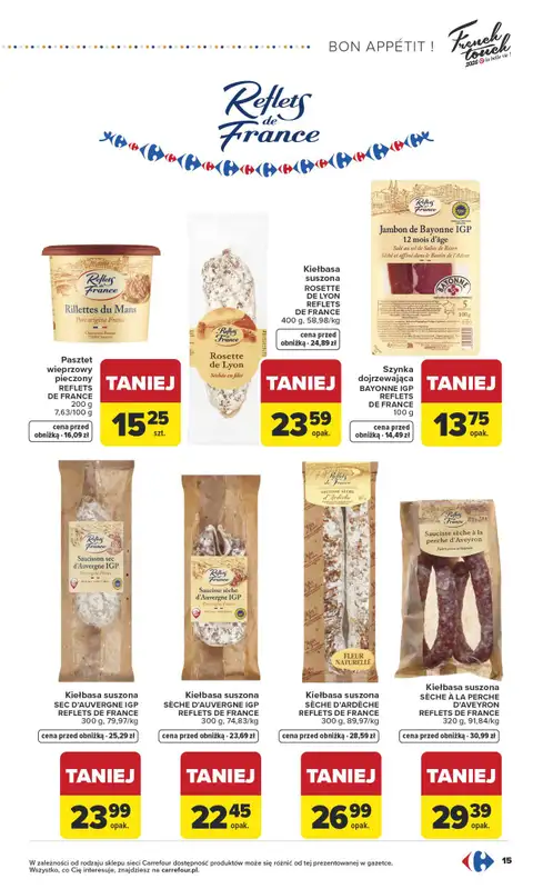 Carrefour Market - gazetka promocyjna Gazetka Carrefour Market od poniedziałku od poniedziałku 13.04 do soboty 18.04 - strona 17