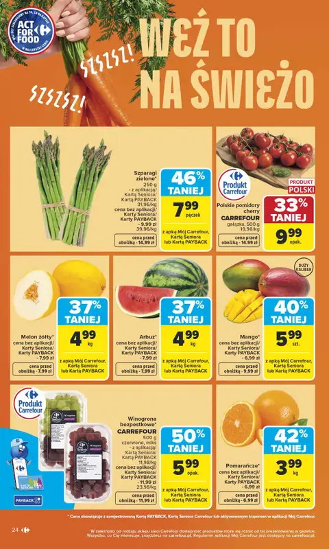 Carrefour Market - gazetka promocyjna Gazetka Carrefour Market od poniedziałku od poniedziałku 13.04 do soboty 18.04 - strona 26
