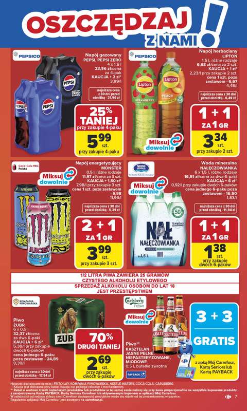 Carrefour Market - gazetka promocyjna Gazetka Carrefour Market od poniedziałku od poniedziałku 13.04 do soboty 18.04 - strona 9