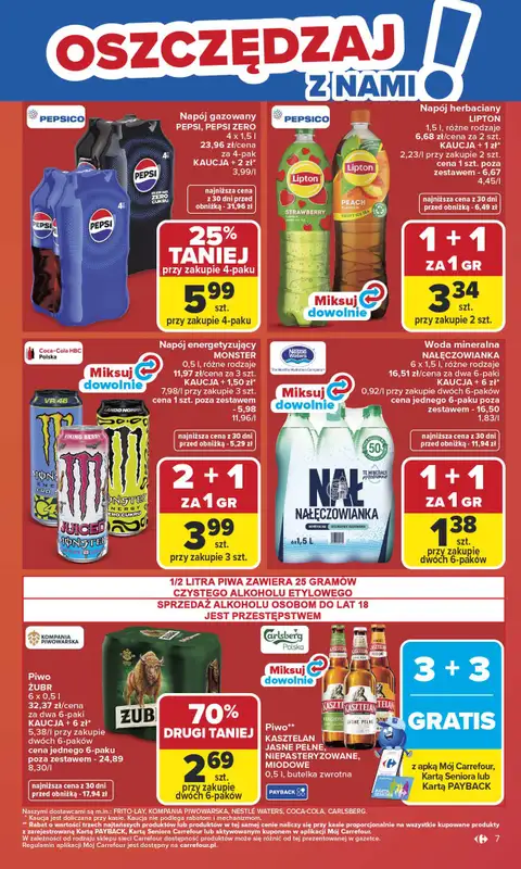 Carrefour Market - gazetka promocyjna Gazetka Carrefour Market od poniedziałku od poniedziałku 13.04 do soboty 18.04 - strona 9