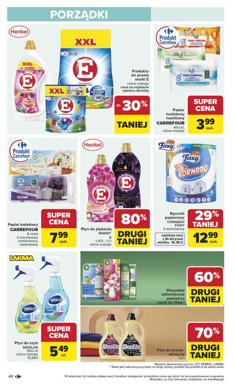 Carrefour Market - gazetka promocyjna Gazetka Carrefour Market od poniedziałku od poniedziałku 13.04 do soboty 18.04 - strona 50