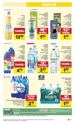 Carrefour Market - gazetka promocyjna Gazetka Carrefour Market od poniedziałku od poniedziałku 13.04 do soboty 18.04 - strona 55