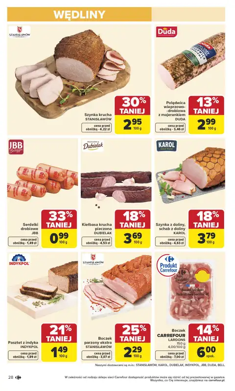 Carrefour Market - gazetka promocyjna Gazetka Carrefour Market od poniedziałku od poniedziałku 13.04 do soboty 18.04 - strona 30