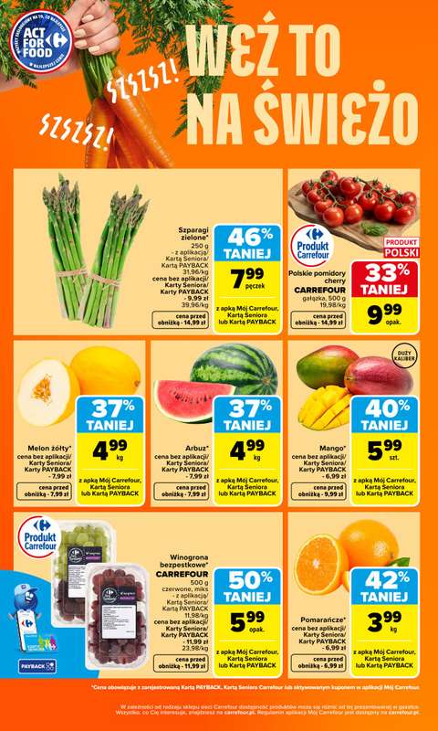 Carrefour Market - gazetka promocyjna Gazetka Weź to na świeżo od poniedziałku 13.04 do soboty 18.04 - strona 4