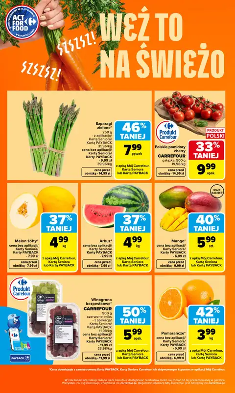 Carrefour Market - gazetka promocyjna Gazetka Weź to na świeżo od poniedziałku 13.04 do soboty 18.04 - strona 4