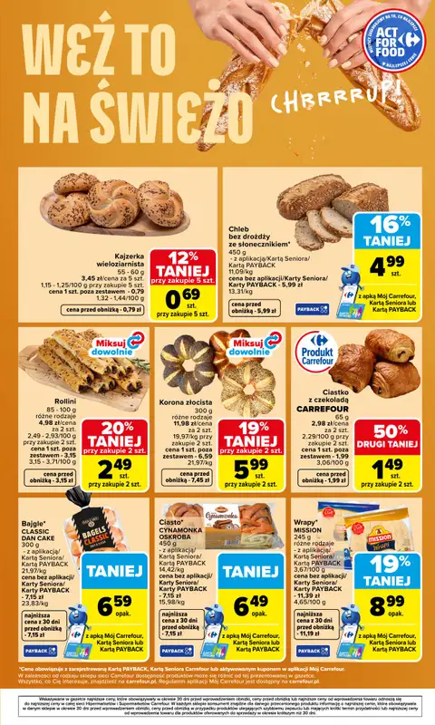 Carrefour Market - gazetka promocyjna Gazetka Weź to na świeżo od poniedziałku 13.04 do soboty 18.04 - strona 5