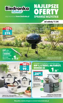 Biedronka Home - gazetka promocyjna Najlepsze oferty od soboty 11.04 do niedzieli 31.05