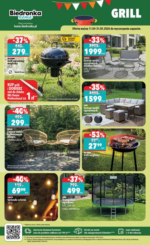 Biedronka Home - gazetka promocyjna Najlepsze oferty od soboty 11.04 do niedzieli 31.05 - strona 2