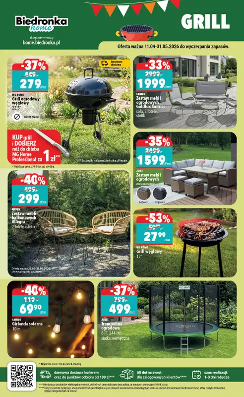 Biedronka Home - gazetka promocyjna Najlepsze oferty od soboty 11.04 do niedzieli 31.05 - strona 2