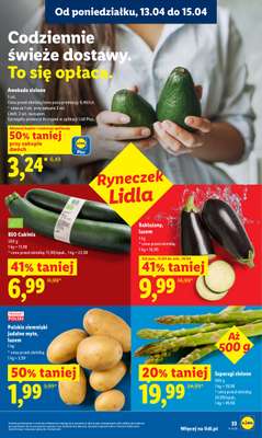 Lidl - gazetka promocyjna Oferta od poniedziałku od poniedziałku 13.04 do środy 15.04 - strona 33