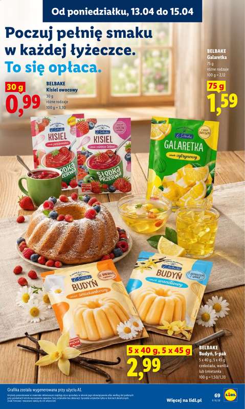 Lidl - gazetka promocyjna Oferta od poniedziałku od poniedziałku 13.04 do środy 15.04 - strona 75