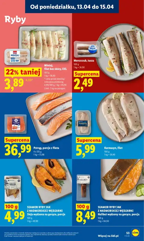Lidl - gazetka promocyjna Oferta od poniedziałku od poniedziałku 13.04 do środy 15.04 - strona 57