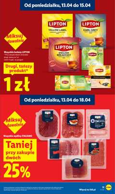 Lidl - gazetka promocyjna Oferta od poniedziałku od poniedziałku 13.04 do środy 15.04 - strona 11