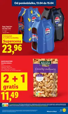 Lidl - gazetka promocyjna Oferta od poniedziałku od poniedziałku 13.04 do środy 15.04 - strona 13