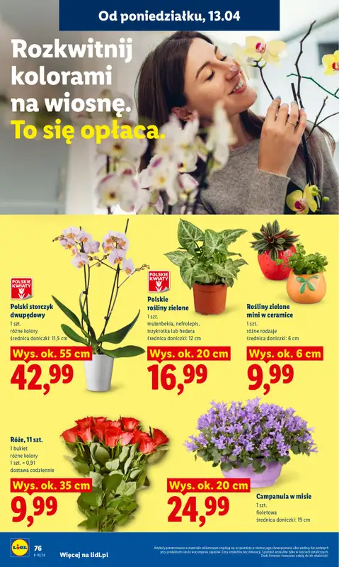 Lidl - gazetka promocyjna Oferta od poniedziałku od poniedziałku 13.04 do środy 15.04 - strona 82