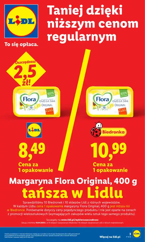 Lidl - gazetka promocyjna Oferta od poniedziałku od poniedziałku 13.04 do środy 15.04 - strona 3