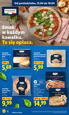 Lidl - gazetka promocyjna Oferta od poniedziałku od poniedziałku 13.04 do środy 15.04 - strona 38