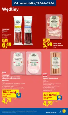 Lidl - gazetka promocyjna Oferta od poniedziałku od poniedziałku 13.04 do środy 15.04 - strona 55