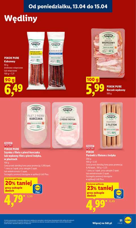 Lidl - gazetka promocyjna Oferta od poniedziałku od poniedziałku 13.04 do środy 15.04 - strona 55