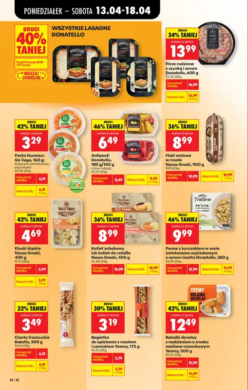 Biedronka - gazetka promocyjna Od poniedziałku od poniedziałku 13.04 do soboty 18.04 - strona 50