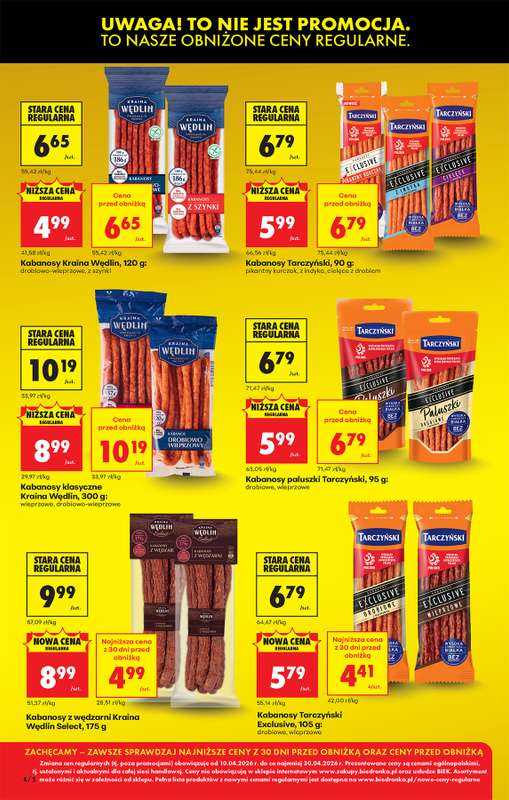 Biedronka - gazetka promocyjna Od poniedziałku od poniedziałku 13.04 do soboty 18.04 - strona 8