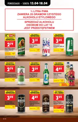 Biedronka - gazetka promocyjna Od poniedziałku od poniedziałku 13.04 do soboty 18.04 - strona 66