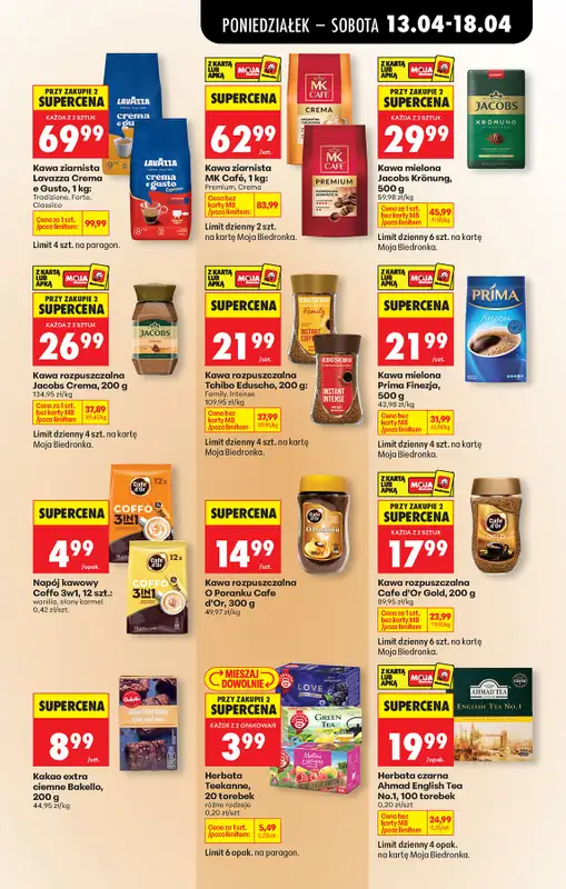 Biedronka - gazetka promocyjna Od poniedziałku od poniedziałku 13.04 do soboty 18.04 - strona 61