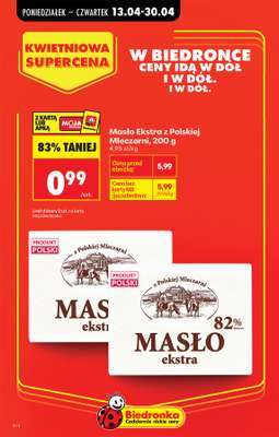Biedronka - gazetka promocyjna Od poniedziałku od poniedziałku 13.04 do soboty 18.04 - strona 6