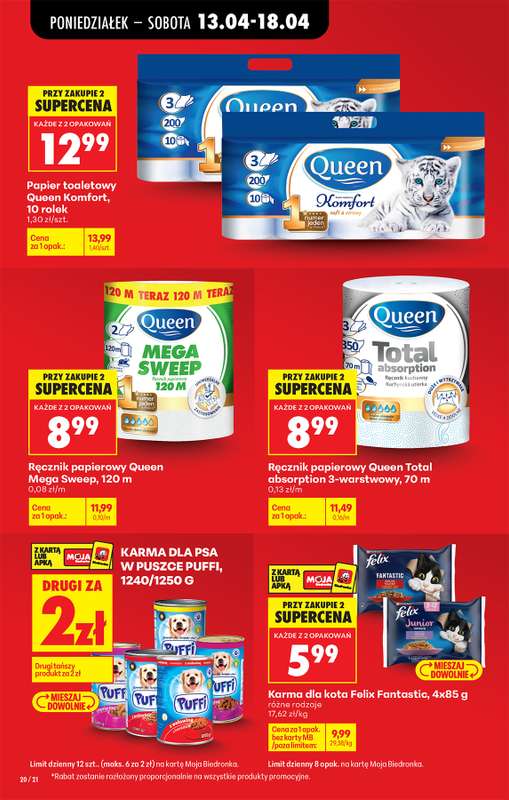 Biedronka - gazetka promocyjna Od poniedziałku od poniedziałku 13.04 do soboty 18.04 - strona 24