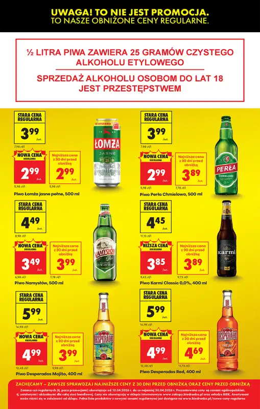 Biedronka - gazetka promocyjna Od poniedziałku od poniedziałku 13.04 do soboty 18.04 - strona 11