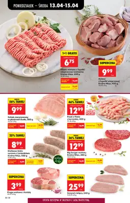 Biedronka - gazetka promocyjna Od poniedziałku, Z ladą tradycyjną od poniedziałku 13.04 do soboty 18.04 - strona 38