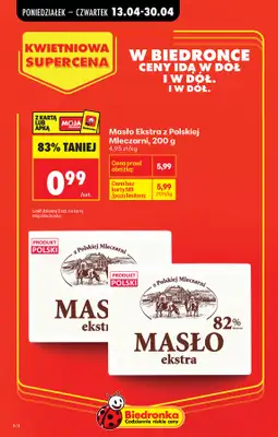 Biedronka - gazetka promocyjna Od poniedziałku, Z ladą tradycyjną od poniedziałku 13.04 do soboty 18.04 - strona 6