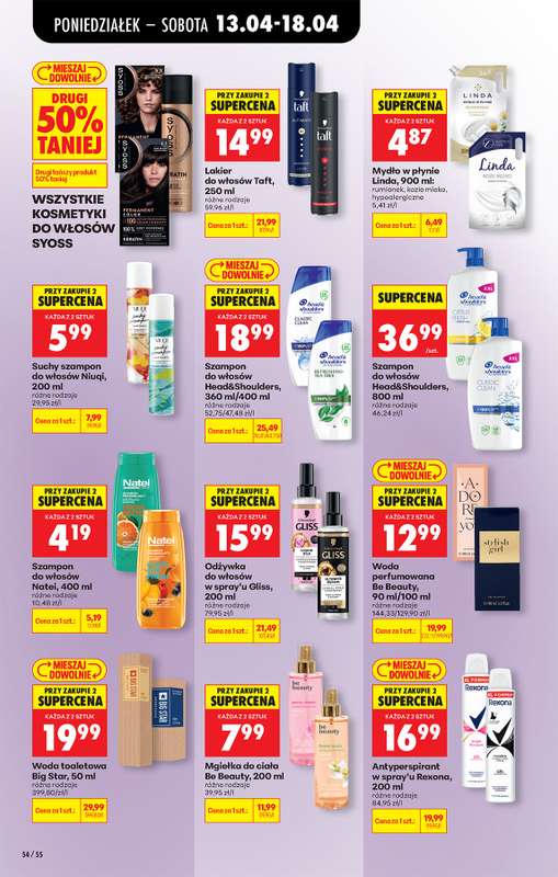 Biedronka - gazetka promocyjna Od poniedziałku, Z ladą tradycyjną od poniedziałku 13.04 do soboty 18.04 - strona 68