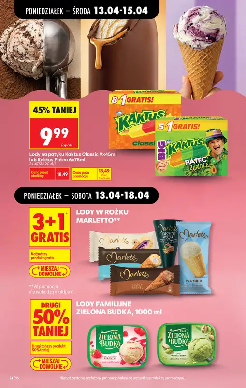Biedronka - gazetka promocyjna Od poniedziałku, Z ladą tradycyjną od poniedziałku 13.04 do soboty 18.04 - strona 28