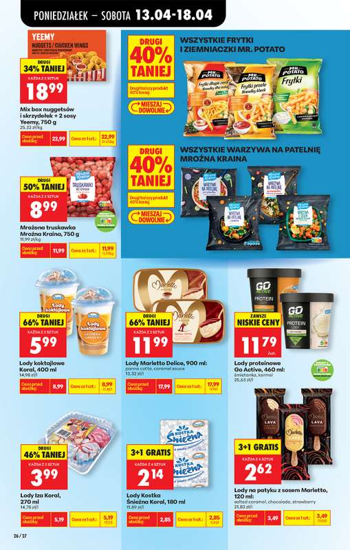 Biedronka - gazetka promocyjna Od poniedziałku, Z ladą tradycyjną od poniedziałku 13.04 do soboty 18.04 - strona 30